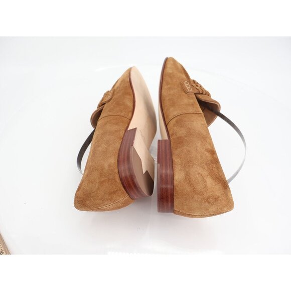 Veronica Beard Arlie Loafer Womens Size 9 M Brown Suede Pointed Toe Slip On Shoe - Picture 8 of 13